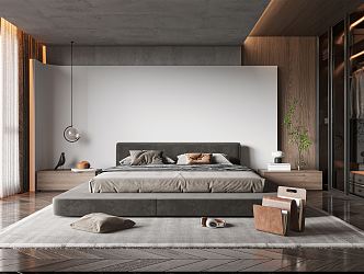 Modern Bedroom 3d model