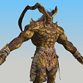 Orc Monster Tauren Game Character 3d model