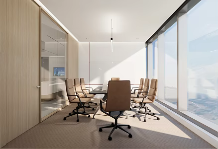 Meeting Room SU Model 3d model