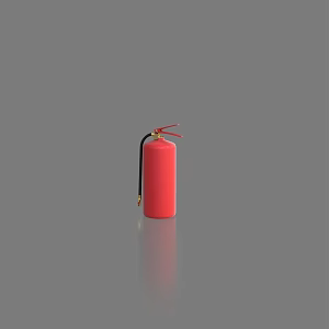 Carbon dioxide fire extinguisher fire extinguisher dry powder fire extinguisher foam fire extinguisher water fire extinguisher 3d model