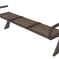 Modern Leisure Chair with Glass Panel Seats and Curved Metal Armrest Design