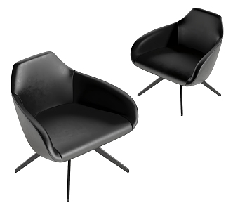 Poliform single chair 3d model