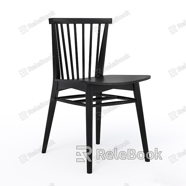 Vintage Dining Chair Single Chair model