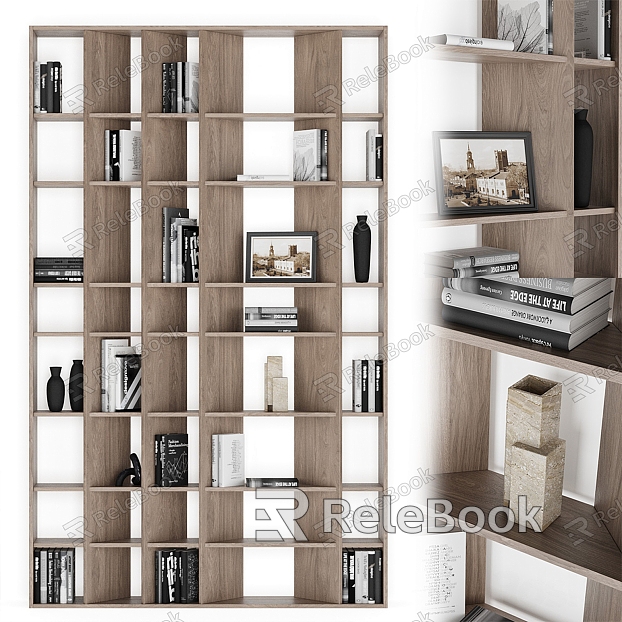 Nordic Storage Rack Decorative Rack Storage Rack model