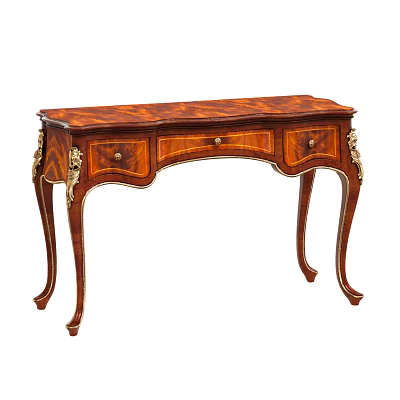 European style dressing table English dressing table corner table 3d model