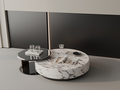 Modern coffee table model