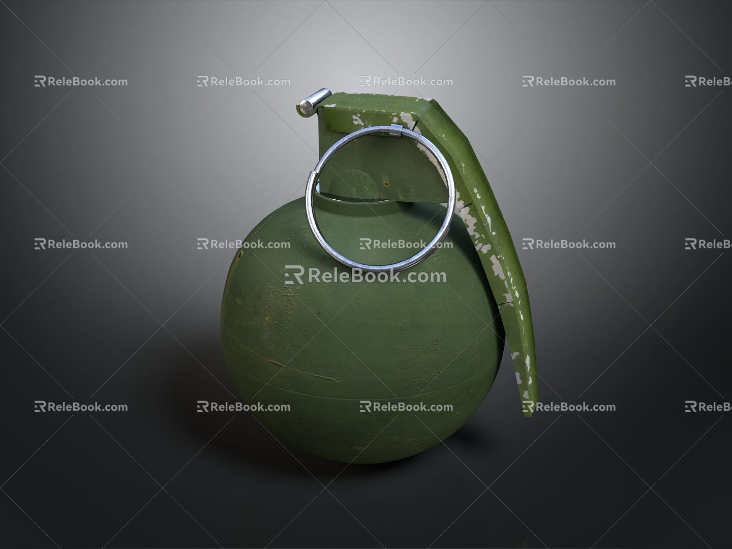 mine bomb mine naval mine suspended mine underwater mine military item military equipment 3d model