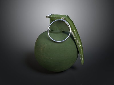 mine bomb mine naval mine suspended mine underwater mine military item military equipment 3d model