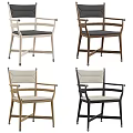 Modern Single Chair Designs In Different Colors With Wooden Frame And Upholstered Seat