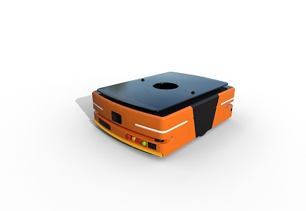 Modern logistics trolley 3d model