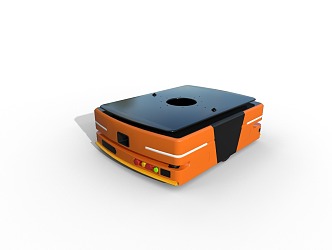 Modern logistics trolley 3d model