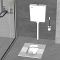 squatting pan 3d model
