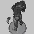 Cyborg 3d model