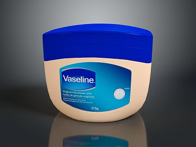 Vaseline Deep Moisture Repair Skin Care Cream For Dry Skin Hydration 3d model
