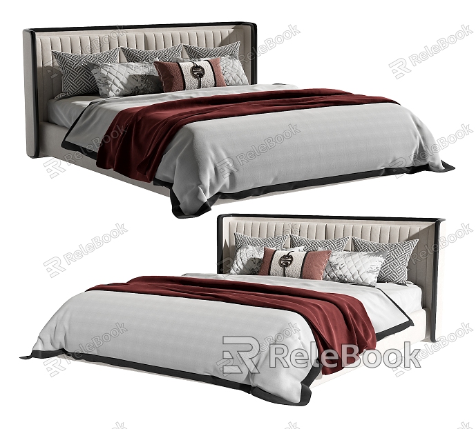 Double bed model