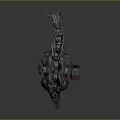 Modern Mechanical Dinosaur Machine Dinosaur Mechanical Monster Machine Monster 3d model