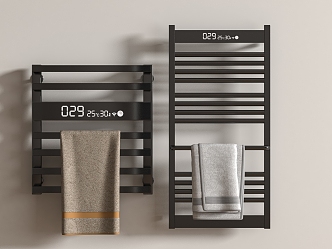 Modern radiator heater electric towel rack heating towel rack 3d model