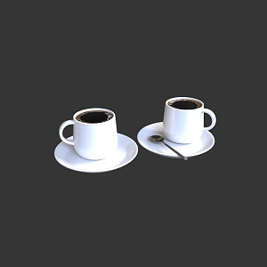 Coffee Cup Coffee Utensil Container Coffee 3d model