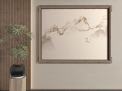 New Chinese Decorative Painting model