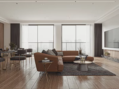 Guest Restaurant Guest Restaurant Living Room Restaurant Guest Restaurant Living Room Restaurant Home Furnishing 3d model