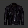 Modern Jacket Leather Jacket Fashion Jacket Casual Jacket 3d model