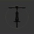 Modern Bicycle Mountain Bike 3d model