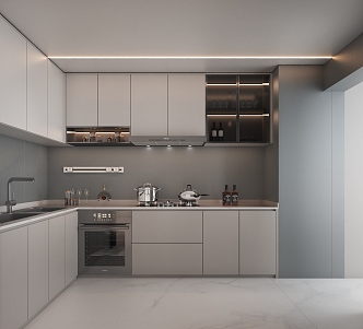 Modern Kitchen Home Kitchen 3d model