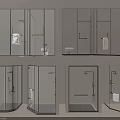 Modern Shower Sauna Glass Enclosure Designs with Various Styles and Cabins