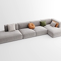 Multiplayer Sofa 3d model