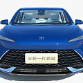 New Generation LaCrosse Blue Sedan Modern Exterior Design With Headlights And Grille