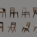 Modern Accent Leisure Chairs With Wooden Frames Various Designs And Comfortable Seats