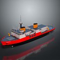 Large Cargo Ship Cargo Ship Small Cargo Ship Transport Ship Transport Ship Transport Boat Cargo Boat 3d model