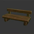Durable Wooden Outdoor Bench Chair Design For Garden Patio Area