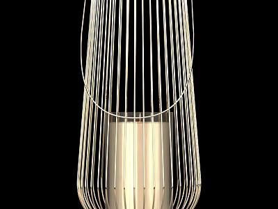 Elegant Luxury Kitchen Interior With Modern Cabinets And Marble Island 3d model