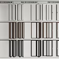 Different Styles Of Hollow Glass Folding Doors With Multi Panel Configurations
