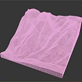 Detailed 3D Mountainous Terrain Model With Canyon Relief And River Element