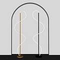Modern floor lamp 3d model