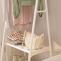 clothes drying rack 3d model