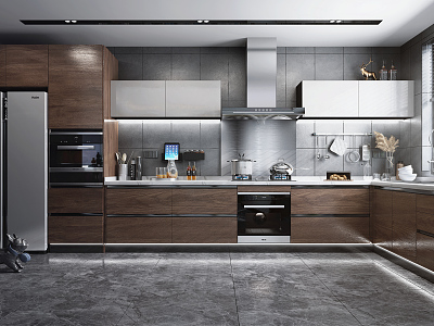 Modern Kitchen Cabinets model