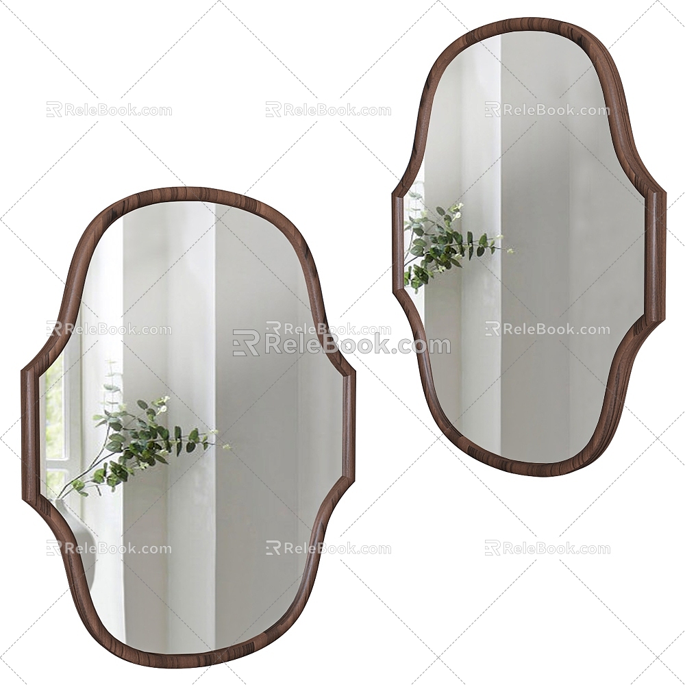 Modern Mirror 3d model