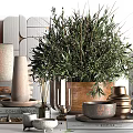 Modern Ornament Combination Decorative Ornament Combination 3d model