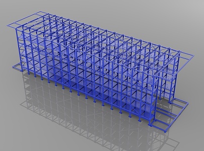 Shelf Storage Rack Display Rack Storage Rack Display Rack Warehouse Shelf Supermarket Storage Rack Logistics Shelf Express Rack Warehouse Rack Storage Rack 3d model