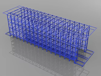 Shelf Storage Rack Display Rack Storage Rack Display Rack Warehouse Shelf Supermarket Storage Rack Logistics Shelf Express Rack Warehouse Rack Storage Rack 3d model