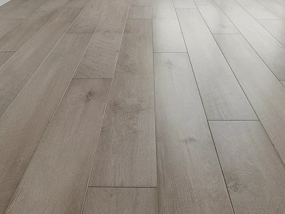 Light Colored Modern Wooden Flooring With Natural Wood Grain And Smooth Planks 3d model