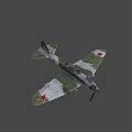 Aircraft Fighter 3d model