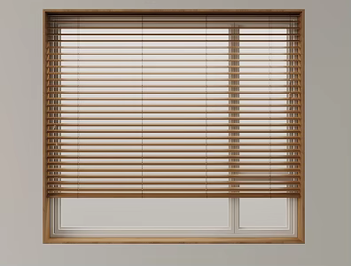New Chinese-style draw blinds 3d model