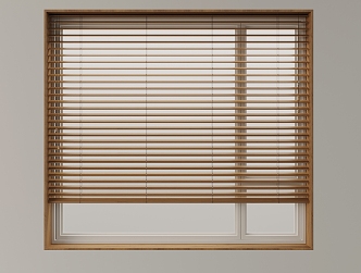 New Chinese-style draw blinds 3d model