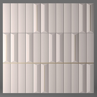 Tile three-dimensional wall tile 3d model