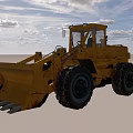 Bulldozer 3d model
