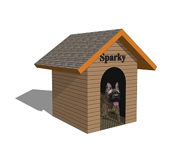 Modern Pet House Kennel Kennel Pet Nest Cat Nest Rabbit Nest 3d model